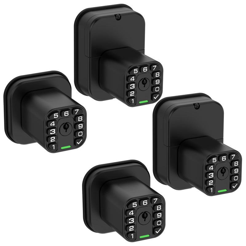 Richelock IU52 Double-Sided Keypad Door Lock, All-Weather, Fully Waterproof Keyless Entry with Dual-Sided Programmable Codes, Same Key Both Sides for Outdoor, Indoor, Gate & Fence - Image 1
